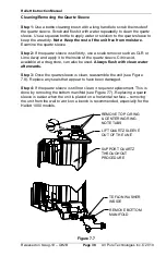 Предварительный просмотр 38 страницы UV Pure Technologies Crossfire Technology Hallett 1000NC Instruction Manual