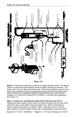 Предварительный просмотр 12 страницы UV Pure Technologies Hallett 15xs Instruction Manual