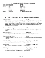 Preview for 8 page of UV Systems Dual TripleBright II Warranty And Instructions