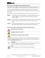 Preview for 4 page of UV-technik EVG UVT 2x 100-200 W Operating Manual