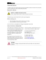 Preview for 8 page of UV-technik EVG UVT 2x 100-200 W Operating Manual