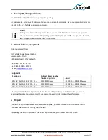 Preview for 9 page of UV-technik EVG UVT 2x 100-200 W Operating Manual