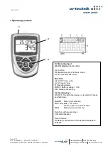 Preview for 2 page of UV-technik HI 1 Manual