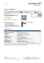 Preview for 9 page of UV-technik HI 1 Manual