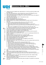 Preview for 24 page of Uvar UDI 6Matic 706M002 Maintenance Manual