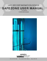 Preview for 1 page of UVC SAFEZONE 850MAX User Manual