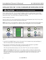 Предварительный просмотр 4 страницы UVDI V-PAC SC Owner'S Operation & Maintenance Manual