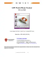 UVI Group GPS 202C (GW101) User Manual preview