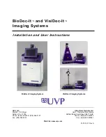 UVP BioDoc-It Installation And User Instructions Manual preview