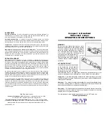 Предварительный просмотр 1 страницы UVP Compact Operating Instructions