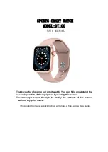 UWatch DT100 User Manual preview
