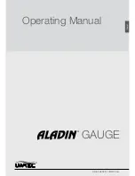 Uwatec Aladin Gauge Operating Manual preview