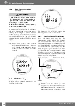 Preview for 28 page of Uwatec Meridian Manual