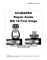 Uwatec MK 16 Repair Manual предпросмотр