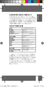 Preview for 29 page of Uwatec Nova 700R Manual