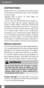 Preview for 4 page of Uwatec Nova 850R Manual