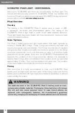 Preview for 3 page of Uwatec Phad 8 H+P User Manual