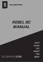 Uwatec REBEL BC Manual preview