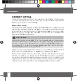 Preview for 2 page of Uwatec Xtender User Manual