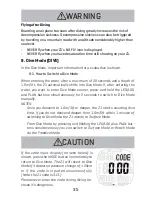 Preview for 35 page of Uwatec Z1 User Manual