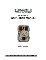 Preview for 1 page of UWAY Vigilant Hunter VH400HD Instruction Manual