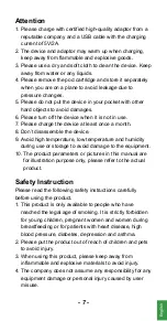 Preview for 10 page of UWELL CALIBURN X User Manual