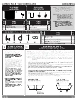 Предварительный просмотр 1 страницы UWS TBV-34-BLK Installation