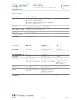 Preview for 5 page of UWT Capanivo CN 4000 Series Technical Information/Instruction Manual