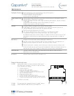 Preview for 19 page of UWT Capanivo CN 4000 Series Technical Information/Instruction Manual