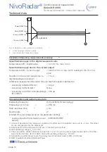 Preview for 12 page of UWT Nivo Radar NR 4000 Series Technical Information/Instruction Manual