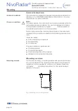 Preview for 16 page of UWT Nivo Radar NR 4000 Series Technical Information/Instruction Manual