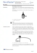 Preview for 17 page of UWT Nivo Radar NR 4000 Series Technical Information/Instruction Manual