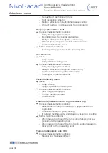 Preview for 32 page of UWT Nivo Radar NR 4000 Series Technical Information/Instruction Manual