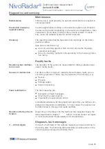 Preview for 35 page of UWT Nivo Radar NR 4000 Series Technical Information/Instruction Manual