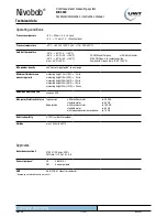 Preview for 10 page of UWT Nivobob NB 3000 Technical Information/Instruction Manual