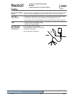 Preview for 15 page of UWT Nivobob NB 3000 Technical Information/Instruction Manual