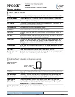 Preview for 16 page of UWT Nivobob NB 3000 Technical Information/Instruction Manual