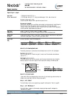 Preview for 22 page of UWT Nivobob NB 3000 Technical Information/Instruction Manual