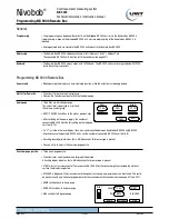 Preview for 34 page of UWT Nivobob NB 3000 Technical Information/Instruction Manual