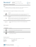 Preview for 2 page of UWT Nivobob NB 4000 Technical Information/Instruction Manual