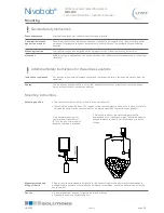 Preview for 9 page of UWT Nivobob NB 4000 Technical Information/Instruction Manual