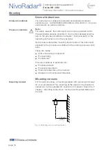 Preview for 16 page of UWT NivoRadar NR 4100 Series Technical Information/Instruction Manual