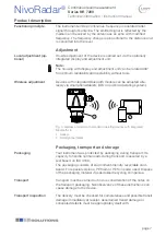 Preview for 7 page of UWT NivoRadar NR 7200 Series Technical Information/Instruction Manual