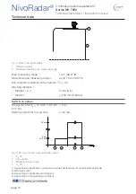 Preview for 10 page of UWT NivoRadar NR 7200 Series Technical Information/Instruction Manual