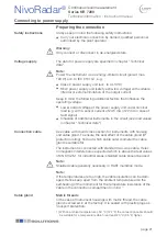 Preview for 21 page of UWT NivoRadar NR 7200 Series Technical Information/Instruction Manual