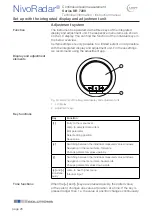 Preview for 26 page of UWT NivoRadar NR 7200 Series Technical Information/Instruction Manual