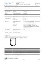 Предварительный просмотр 4 страницы UWT Nivotec NT 4600 Technical Information/Instruction Manual