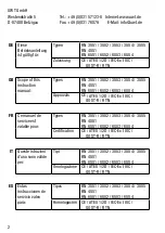 Preview for 2 page of UWT Rotonivo RN 3000 Instruction Manual