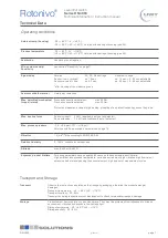 Preview for 7 page of UWT Rotonivo RN 4000 Series Technical Information/Instruction Manual