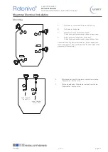 Preview for 11 page of UWT Rotonivo RN 4000 Series Technical Information/Instruction Manual